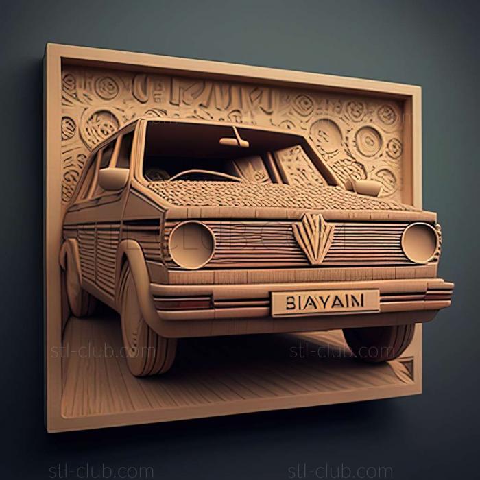 3D модель Volkswagen Santana (STL)